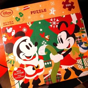 Disney Mickey & Minnie Mouse Xmas Puzzle